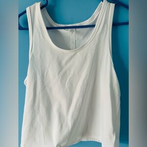 Athlete Power of She white camisole tank size small NWT